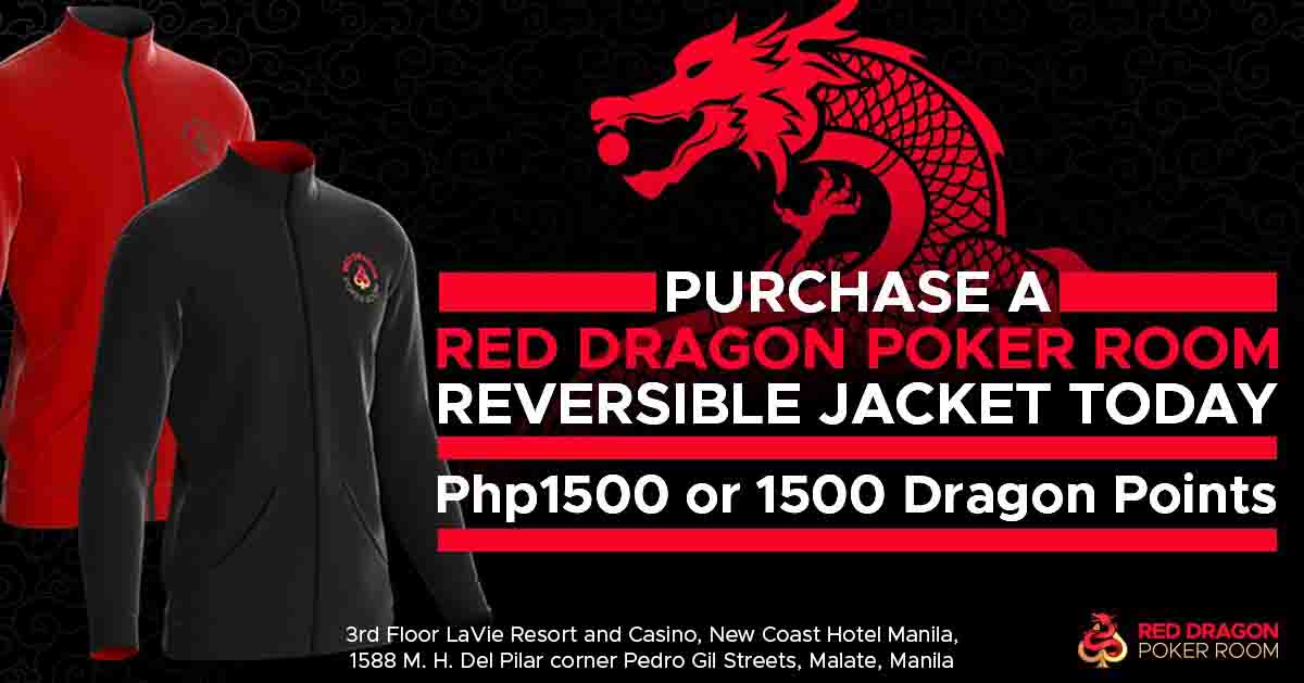 Red Dragon Poker Room Jacket Promo